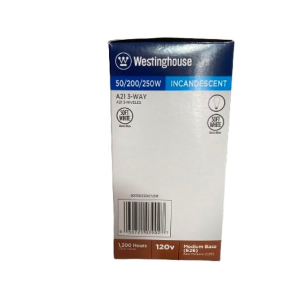 6 Westinghouse Incandescent Lightbulbs New in Box - Picture 5 of 7